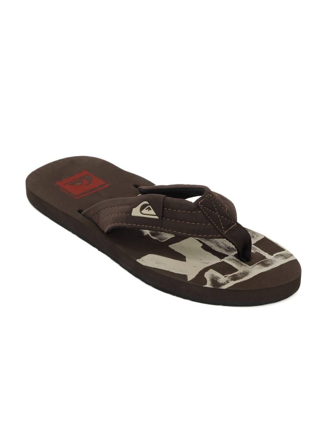 image of Quiksilver Men Brown Flip Flops